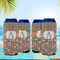 Fox Trail Floral 16oz Can Sleeve - Set of 4 - LIFESTYLE