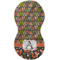 Fox Trail Floral Burp Peanut Shaped Flat