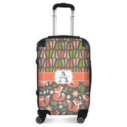 Fox Trail Floral Suitcase - 20" Carry On (Personalized)