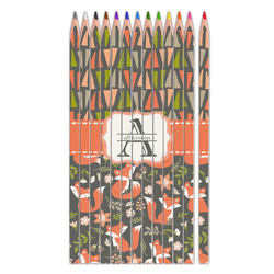 Fox Trail Floral Colored Pencils (Personalized)
