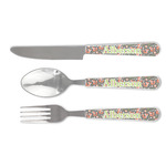 Fox Trail Floral Cutlery Set (Personalized)