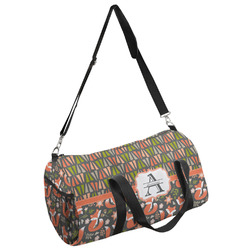 Fox Trail Floral Duffel Bag - Large (Personalized)