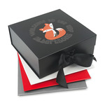 Fox Trail Floral Gift Box with Magnetic Lid (Personalized)