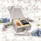 Fox Trail Floral Gift Boxes with Magnetic Lid - Silver - In Context