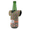 Fox Trail Floral Jersey Bottle Cooler - ANGLE (on bottle)