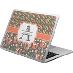 Fox Trail Floral Laptop Skin - Custom Sized (Personalized)