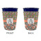 Fox Trail Floral Party Cup Sleeves - without bottom - Approval