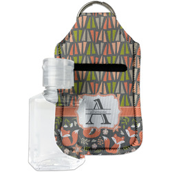 Fox Trail Floral Hand Sanitizer & Keychain Holder - Small (Personalized)