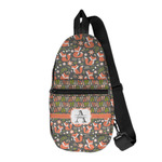 Fox Trail Floral Sling Bag (Personalized)