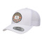 Fox Trail Floral Trucker Hat - White (Personalized)