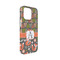 Fox Trail Floral iPhone 13 Mini Case - Angle