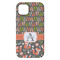 Fox Trail Floral iPhone 14 Pro Max Tough Case - Back