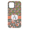 Fox Trail Floral iPhone 15 Plus Tough Case - Back