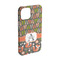 Fox Trail Floral iPhone 15 Pro Case - Angle