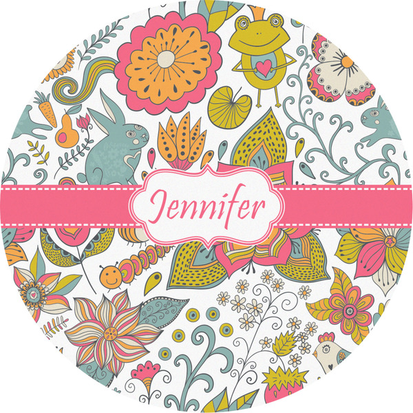 Custom Wild Garden Multipurpose Round Labels - 2" (Personalized)