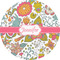 Wild Garden 5" Multipurpose Round Label - Single Sticker