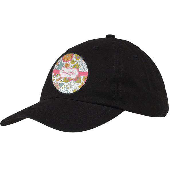 Custom Wild Garden Baseball Cap - Black (Personalized)