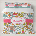 Wild Garden Duvet Cover Set - King (Personalized)