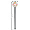 Wild Garden Black Plastic 7" Stir Stick - Round - Dimensions