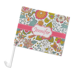 Wild Garden Car Flag - Large (Personalized)