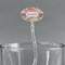 Wild Garden Clear Plastic 7" Stir Stick - Oval - Main