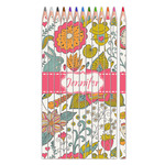 Wild Garden Colored Pencils (Personalized)