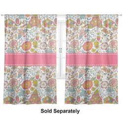 Wild Garden Curtain Panel - Custom Size