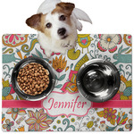 Wild Garden Dog Food Mat - Medium w/ Name or Text