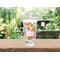 Wild Garden Double Wall Tumbler with Straw Lifestyle