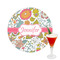 Wild Garden Drink Topper - Medium - Single with Drink