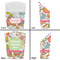 Wild Garden French Fry Favor Box - Front & Back View