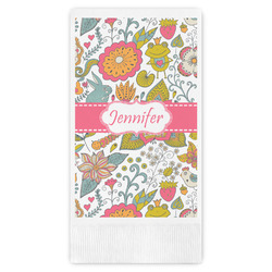 Wild Garden Guest Paper Towels - Full Color (Personalized)