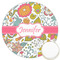 Wild Garden Icing Circle - Large - Front