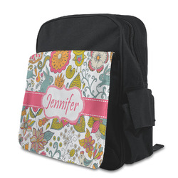 Wild Garden Preschool Backpack (Personalized)