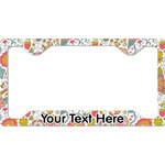 Wild Garden License Plate Frame - Style C (Personalized)