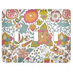 Wild Garden Light Switch Cover (3 Toggle Plate)