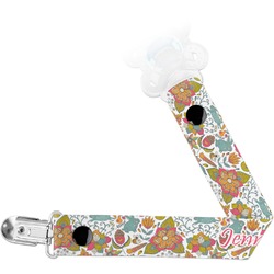 Wild Garden Pacifier Clip (Personalized)