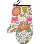 Wild Garden Left Oven Mitt (Personalized)