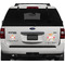 Wild Garden Personalized Square Car Magnets on Ford Explorer