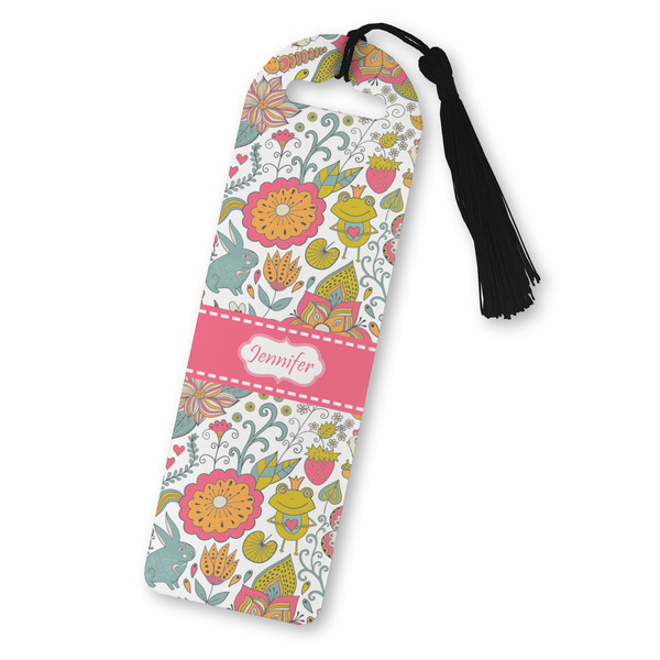 Custom Wild Garden Plastic Bookmark (Personalized)