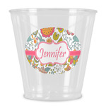 Wild Garden Plastic Shot Glass (Personalized)