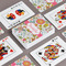 Wild Garden Playing Cards - Front & Back View