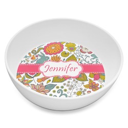 Wild Garden Melamine Bowl - 8 oz (Personalized)