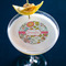 Wild Garden Printed Drink Topper - Medium - In Context