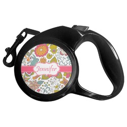 Wild Garden Retractable Dog Leash - Large (Personalized)