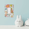 Wild Garden Rocker Light Switch Covers - Single - IN CONTEXT