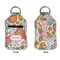 Wild Garden Sanitizer Holder Keychain - Small APPROVAL (Flat)