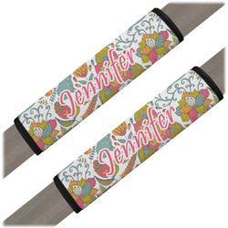 Wild Garden Seat Belt Covers (Set of 2) (Personalized)