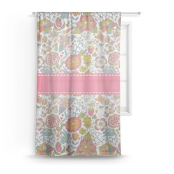 Wild Garden Sheer Curtain - 50"x84"