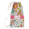 Wild Garden Small Laundry Bag - Front View